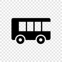 Transportation, Transit, Coach, Ride icon svg