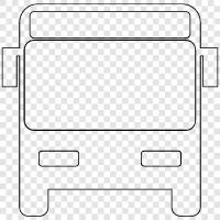 transportation, public transportation, bus station, bus stop icon svg