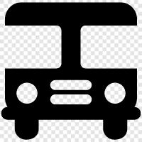 Verkehrsmittel, öffentliche Verkehrsmittel, Fahrt, Bushaltestelle symbol