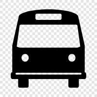 Transport, Busbahnhof, Bushaltestelle, Buslinie symbol