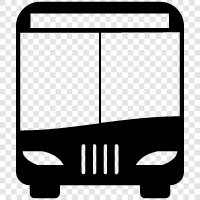 Transport, Fahrt, Shuttle, Fahrplan symbol