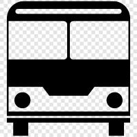 Transportation, Ride, Service, Bus icon svg