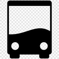 Transport, Bus, Bushaltestelle, Busfahrplan symbol