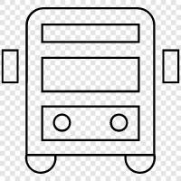 Transport, Route, Fahrplan, Service symbol