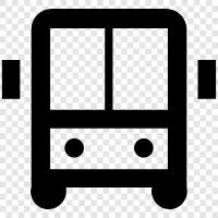 transport, bus, bushaltestelle, bus route symbol