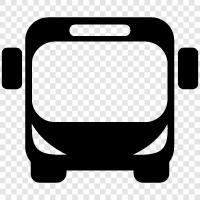 Transportation, Ride, Ride the bus, take the bus icon svg