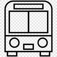 transportation, public transportation, bus stop, bus schedule icon svg