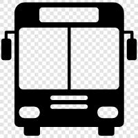 Transportation, Ride, Bus, Travel icon svg