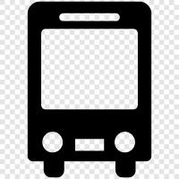 transportation, bus stations, bus routes, bus schedules icon svg