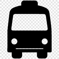 Transport, Bushaltestelle, BusRoute, ExpressBus symbol