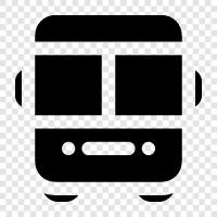 transportation, ride, bus, schedule icon svg