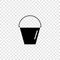 çöp kutusu, garbage, garbage can, recycling ikon svg