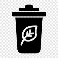 Trash, Can, Garbage, Recycle icon svg