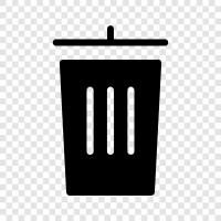 trash, rubbish, refuse, garbage truck icon svg