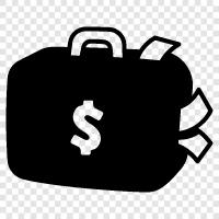 travel money, currency, cash, traveler s checks icon svg
