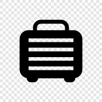 travel, luggage, storage, luggage rack icon svg