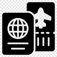 travel, visa, document, citizenship icon svg