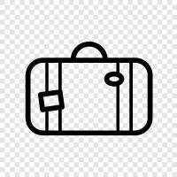 travel, packing, suitcase, packing tips icon svg