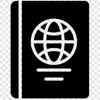 travel, visa, document, citizenship icon svg