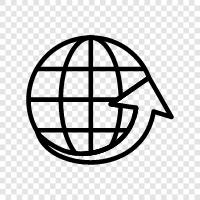 travel, tourism, world map, globetrotter icon svg