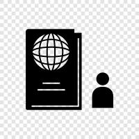 travel, international, visas, stamps icon svg