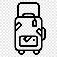 travel, luggage, backpack, bag icon svg