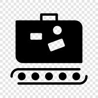 travel, bags, backpacks, suitcases icon svg