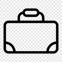 travel, backpack, luggage, storage icon svg