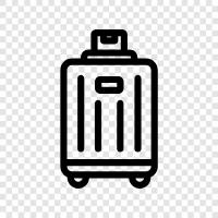 travel, luggage, carry on, carry on bag icon svg