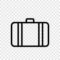 travel, suitcase, luggage, bag icon svg