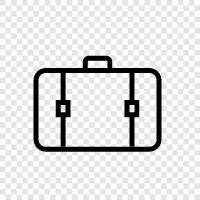 travel, luggage, backpack, suitcase icon svg