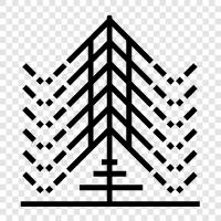 tree, trees, forestry, wood icon svg