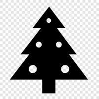 tree, pine, fir, artificial icon svg