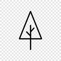 trees, saw, lumber, forest icon svg