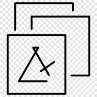 triangle shape, triangular, isosceles, equilateral icon svg