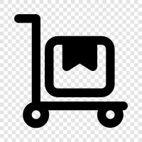 trolley, box, transit, transportation icon svg