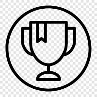 trophies, winners, champions, titles icon svg