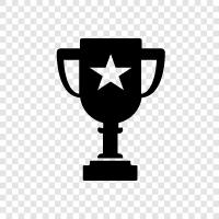 trophies, silver, gold, awards icon svg