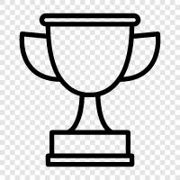 trophy, award, best, top icon svg