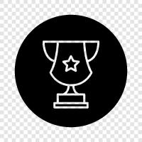 trophy, icon, badges, game icon svg