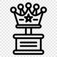 trophy, award, prize, honor icon svg