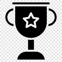 trophy, awards, recognition icon svg