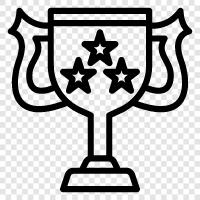 trophy, collect, acquire, receive icon svg