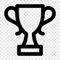 trophy, collect, win, achievement icon svg