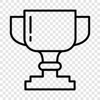 trophy, award, prize, achievement icon svg