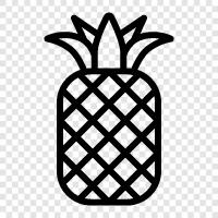 tropical, sweet, fruit, delicious icon svg