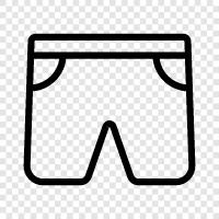 trousers, jeans, shorts, khakis icon svg