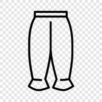 Hosen, Slips, Kakis, Pantaloons symbol