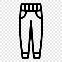 trousers, pants, pant, jean icon svg