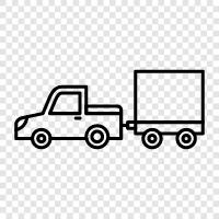 truck, cargo, transport, freight icon svg